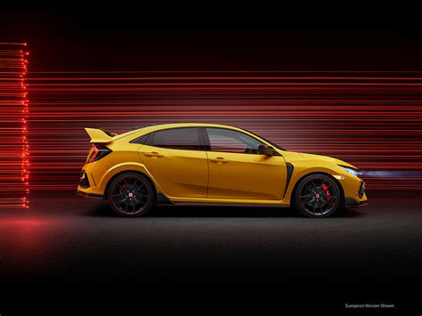 Honda Announces Limited Edition 2021 Phoenix Yellow Honda Civic Type R ...