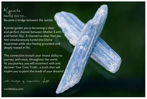 Balance your Chakras with Kyanite | Lori A Andrus