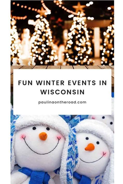 8 Fun Winter Events in Wisconsin - Paulina on the road