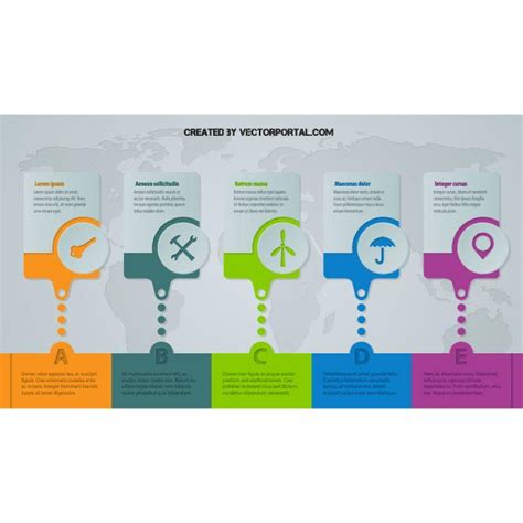 Infographics template 10.ai Royalty Free Stock SVG Vector