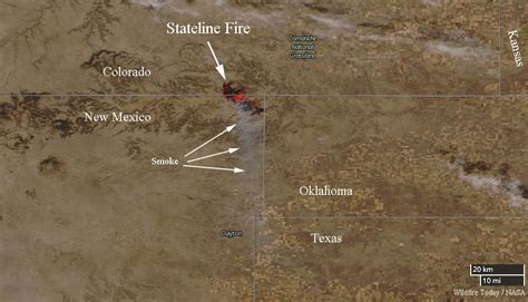 Wildfires In New Mexico Map