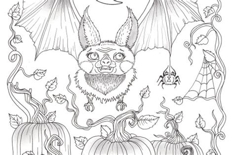 Halloween Bats Coloring Pages