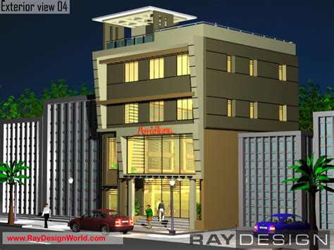 Best Commercial Complex Design in 1188 square feet – 04 – Architect.Org.In