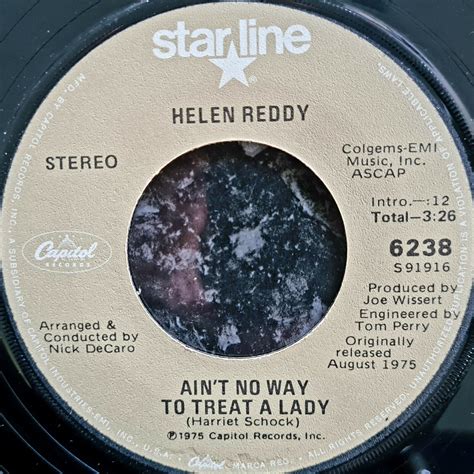 Helen Reddy - Leave Me Alone (Ruby Red Dress) / Ain't No Way - Ex Con 7" | eBay