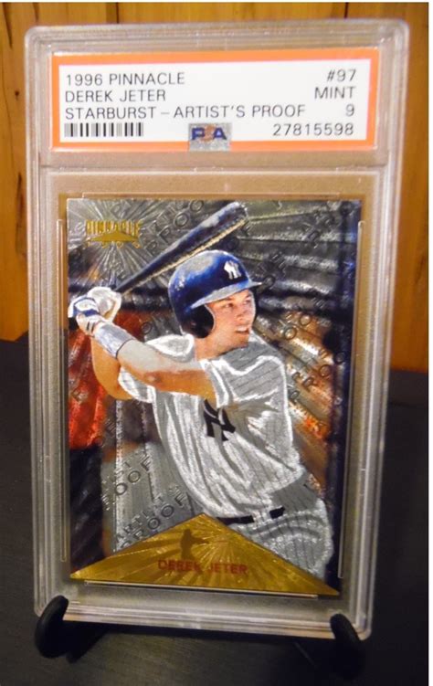 Derek Jeter '96 Pinnacle Rookie Card Starburst Artist Proof. | Derek ...