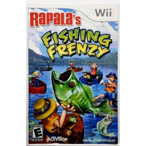 (Manual Only) Rapala Fishing Frenzy - Nintendo Wii Authentic Instruction Booklet | eBay