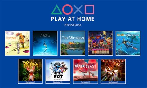 PlayStation's Play at Home 2021 event offers 9 free PS4 and PS VR games as of today | GBAtemp ...