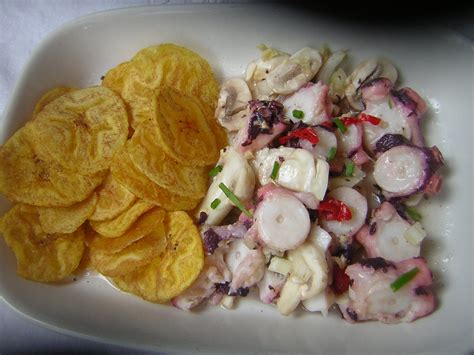 Recetas de comida peruana: Receta: Ceviche de pulpo y pescado