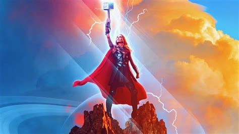 Thor: Love And Thunder HD, Jane Foster, Natalie Portman, Lady Thor, HD ...