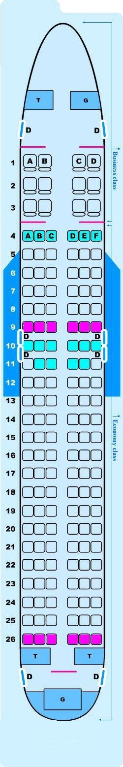 Seat Map Airbus A320 200 | SeatMaestro
