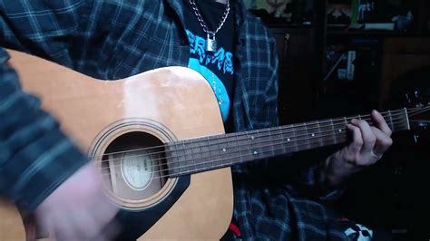 serve the servants - nirvana solo acoustic cover - YouTube