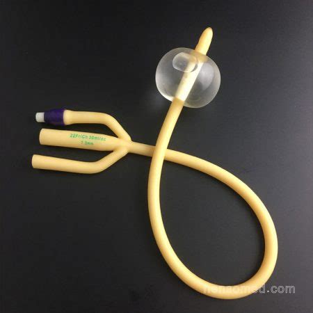 3-way 100% Silicone Foley Catheter | Henso Medical