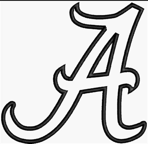 Download High Quality alabama football logo white Transparent PNG ...