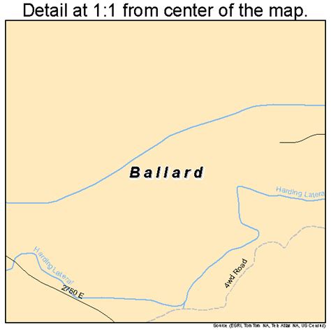 Ballard Utah Street Map 4903345