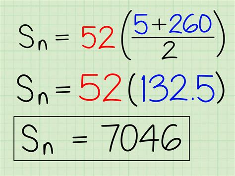 Sum Of Arithmetic Sequence Worksheet