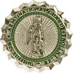 New National Guard Basic Recruiter Badge No-Shine