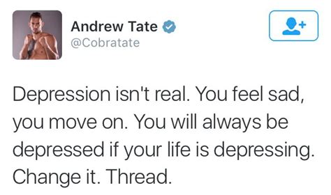 Open Letter To Andrew Tate After His Tweets Bashing Mental Illness