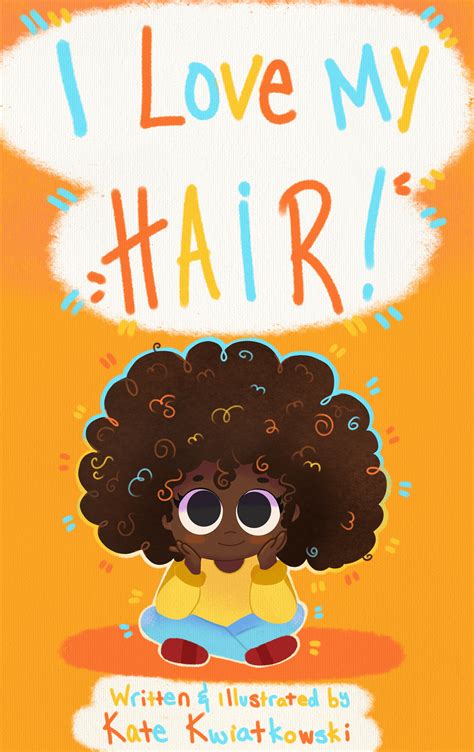 I Love My Hair - Book Cover :: Behance