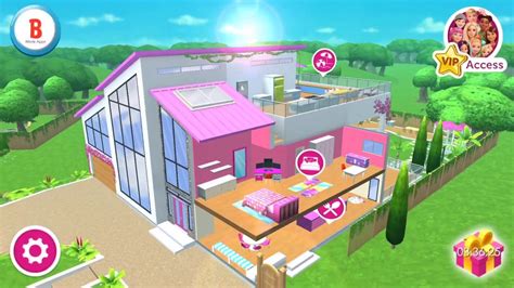 Barbie Dream House Game for Kids - YouTube