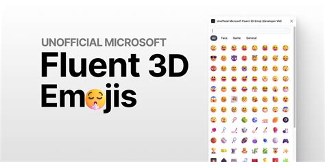 Unofficial Microsoft Fluent 3D Emoji | Figma Community