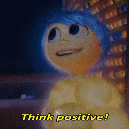 Think Positive! GIF - InsideOut Positive Thinkpositive - Discover ...