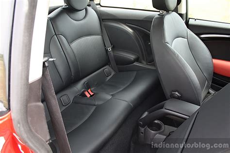 Mini Cooper S rear seats