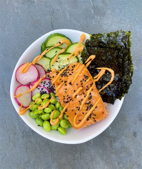 Ginger-Miso Glazed Salmon Rice Bowl - Premier Catch