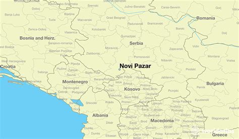 Where is Novi Pazar, Serbia? / Novi Pazar, Central Serbia Map - WorldAtlas.com