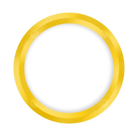Gold Circle Border PNG Transparent, Gold Circle Border Frame, Gold, Circle, Circle Gold PNG ...