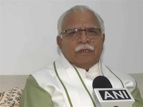 Haryana CM Khattar reviews state's law-and-order situation