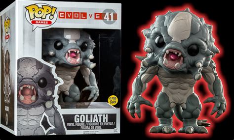 Buy Evolve - Goliath Monster Glow Powerup 6" US Exclusive Pop Vinyl ...