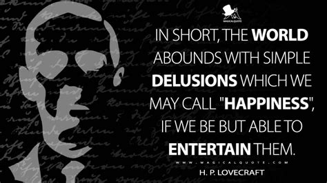 28 Astonishing H. P. Lovecraft Quotes - MagicalQuote