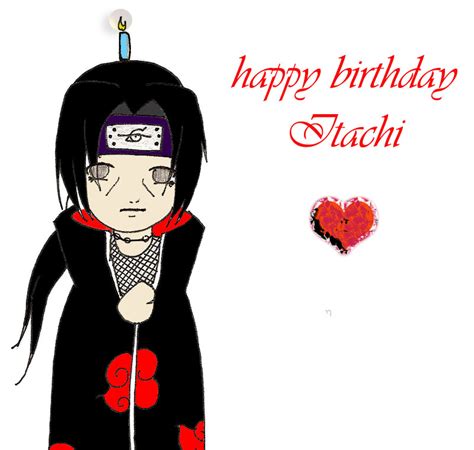 Happy birthday itachi by WoodsofDarkness on deviantART