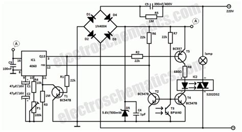 Light Sensor Switch Circuits - LED_and_Light_Circuit - Circuit Diagram - SeekIC.com