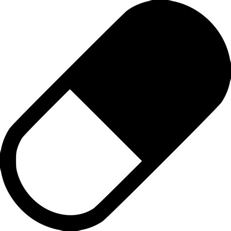 Pill Svg Png Icon Free Download (#490726) - OnlineWebFonts.COM