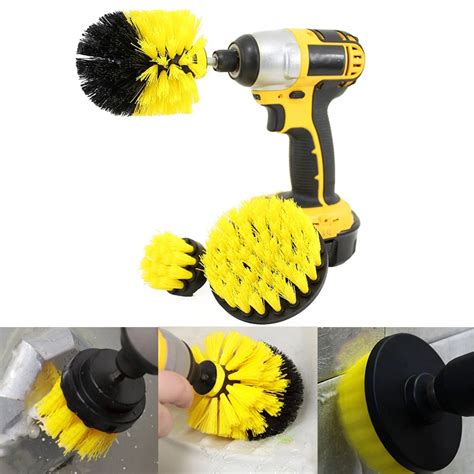 DropShipping 3pcs Power Scrubber Brush Drill Brush Rotating Drill Brush ...