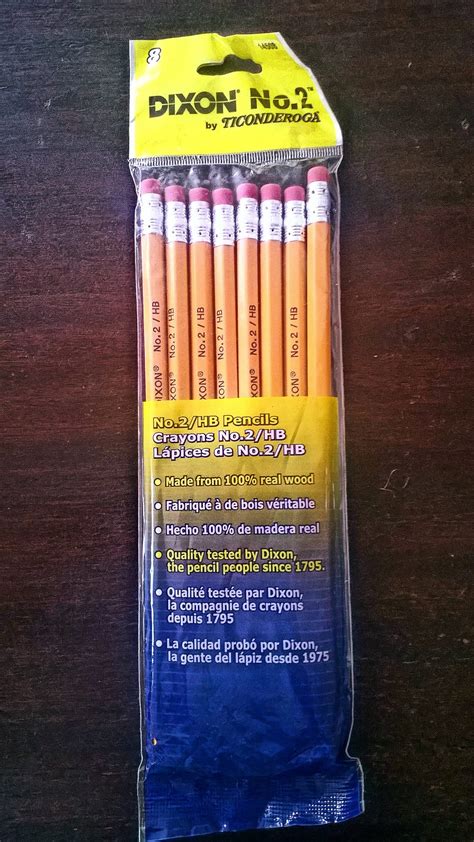 Dixon Ticonderoga No. 2 Wooden Pencils - Pucho Marketplace