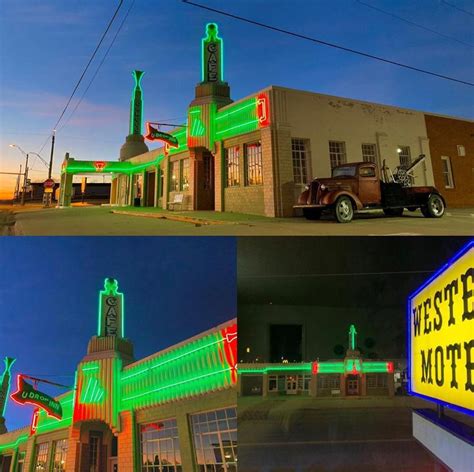 Western Motel Shamrock, Motel in Shamrock Texas.