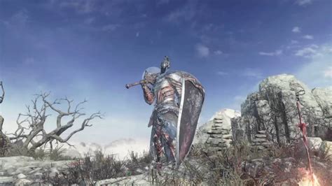 DARK SOULS™ III Old Wolfs Curved Greatsword moveset with Wolf Knight Armor set artorias - YouTube