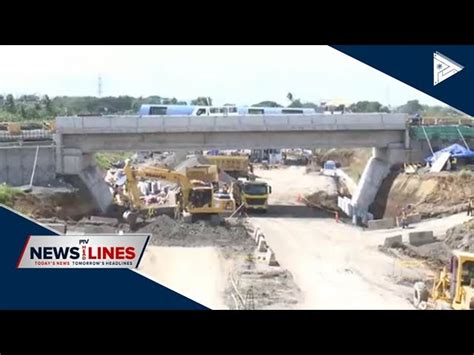 Villar inspects progress of CALAX construction - PTV News