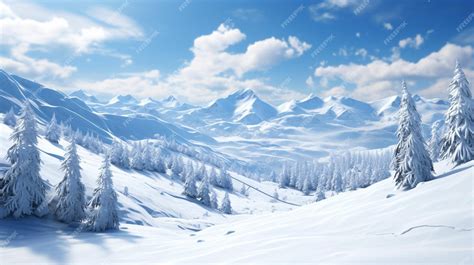 Premium AI Image | Perfect for winter sports and mountain resorts