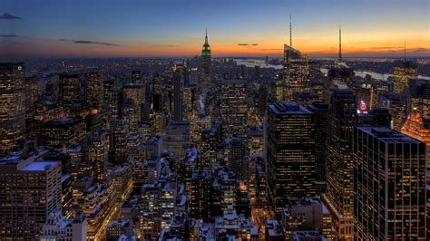 New York City Skyline Wallpapers High Quality | Download Free
