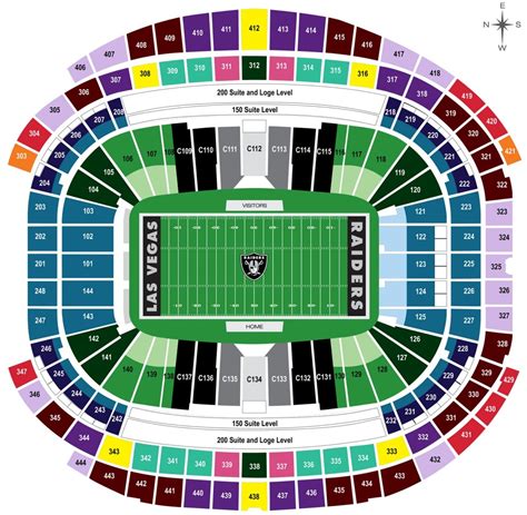 Las_Vegas_Raiders_Seating_Chart_052020 - Touchdown Trips