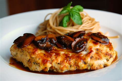 chicken marsala with whole grain spaghetti | Bella Dolce | Flickr