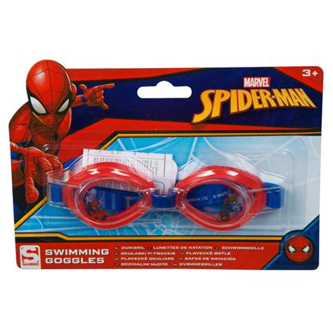 Marvel Spider-Man Fully Adjustable Swimming Goggles (91064) - Character ...