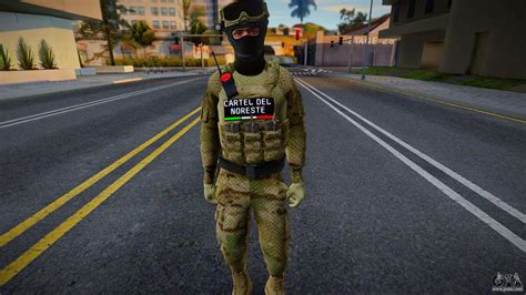 Mercenary from Cartel del Noreste for GTA San Andreas