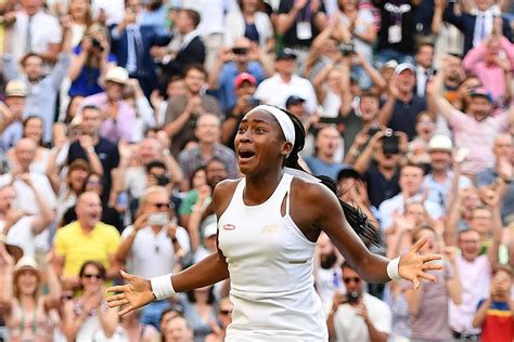 Cori 'Coco' Gauff wins third round match at Wimbledon, coco gauff HD ...