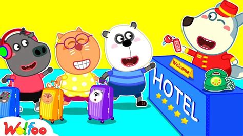 Wolfoo Pretends to Play in Toy Hotel - Funny Stories with Toys for Kids ...