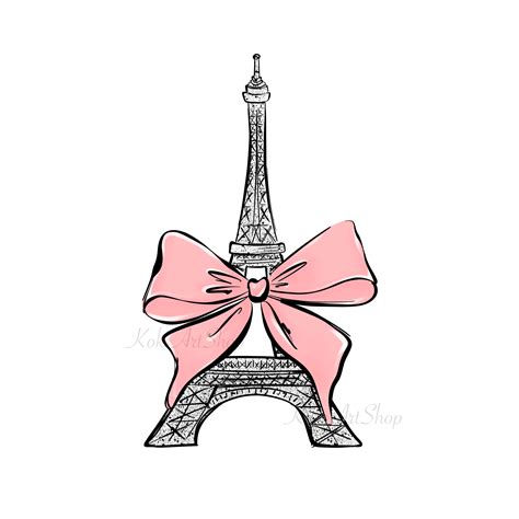 Eiffel Tower Png Eiffel Tower Clip Art Eiffel Tower - Etsy