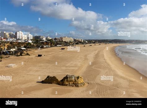 Beautiful beaches and nice weather in Portimao, Portugal during ...